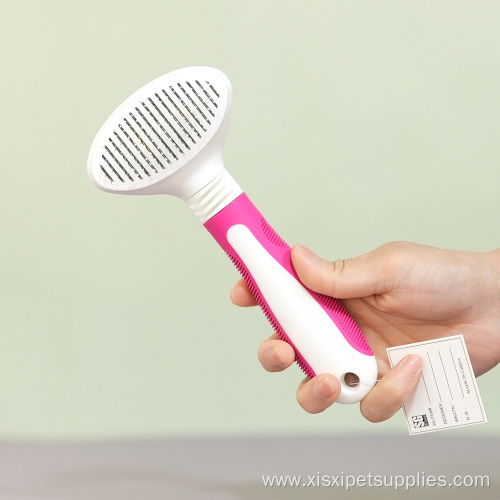 Pet Self Cleaning Pet Brush Shedding Grooming Tool